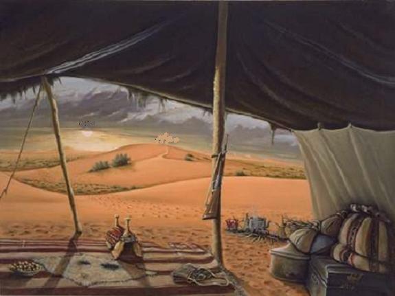 الخيمة والجسد المؤنث